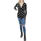 Anne Klein Womens Faux Wrap Top