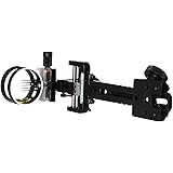 Sword Sights Jury 2.0 Multipin Hybrid Compound Bow Archery Sight – Right Handed – 5 Pins (.019 Size) – for Hunting, 3D and Competitive Shooting