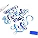 Dual Tip Brush Pens Art Markers with Flexible Brush Tip, Brush Markers Colored Pens for Coloring Books Bullet Journal Note Taking and Lettering by Lasten(24 Cols/12 Pcs)