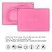 Baby Feeding Mat, BliGli Toddlers Silicone Placemat, Non-Slip Baby Plates for Kids, Dishwasher/Microwave Oven Safe, Fits Most High Chair Trays, Perfect for Dinners Out and Travel. (Pink-Small Whale)