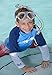 Cressi Mini Dry Junior, clear/blue