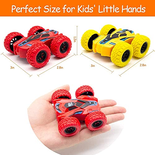 DoubleSided pull back carsr. friction cars for kids ，Vibration