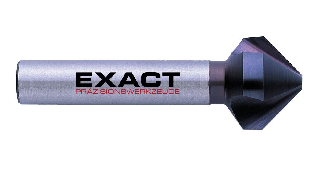 Exact 51143 Countersink Diameter 10.4 mm 90° HSS TiAlN Coating DIN 335C
