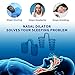 ASprink Anti Snoring Devices, Snoring Solution with 8 Silicone Nose Vents, Nose Clip for Men and Women, Professional & Reusable,No Side Effects