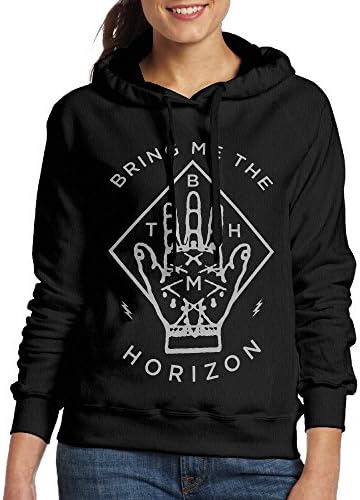 Bring Me The Horizon Women's Long Sleeve Hoodie M Black