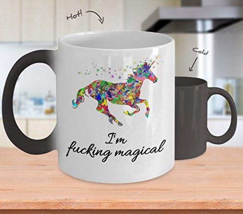 Funny Sarcastic Coffee Mugs – Color Changing Hot Cold Heat Sensitive, Humorous Friendship Mugs, Great For White Elephant Gift Exchange, Best Quality - Black Friday Sale