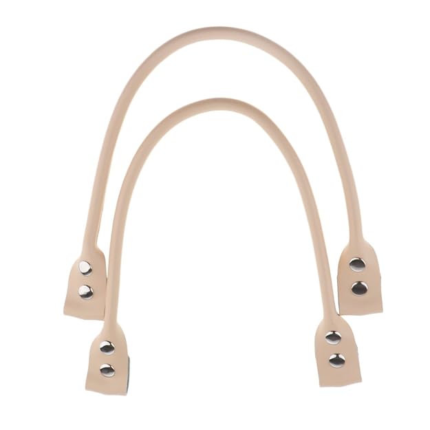 Fenteer 1 Paar Echtes Leder Taschengriff Griff Taschenzubehör Taschengriffe Taschenhenkel für Einkaufstasche Shopper Tote Han