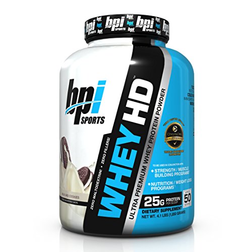 Bpi sports whey hd ultra premium protein powder, milk a…