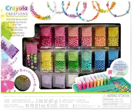 Creations - Taller de abalorios, crea joyas de abalorios, actividad creativa e idea de regalo para niñas a partir de 8 años, 04-2963