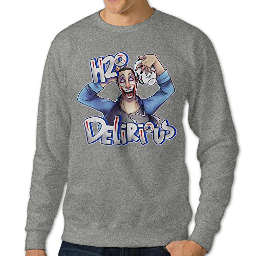 Top Bee Men’s H2o Delirious Long Sleeve Crewneck Sweater