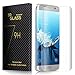 Amoner Galaxy S7 Edge Screen Protector, [Full Coverage] [No-Bubble][9H Hardness][HD Clear] Tempered Glass Screen Cover for Samsung Galaxy S7 Edge (Clear)