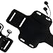 Revere Sport Cell Phone Arm Band Case for iPhone 6 / 6s / 5 - Black