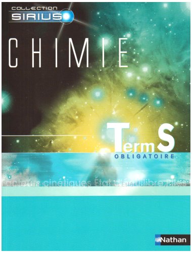 Chimie, Term. S