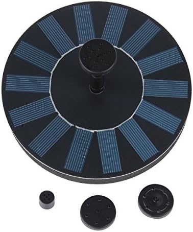 Mochiglory Solar Power Floting Water Fountain Pump for Garden and Patio Outdoor Watering Submersible Pump