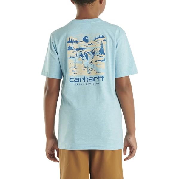 Amazon.com: Carhartt Kid's CA6529 Short-Sleeve 'Trail Division