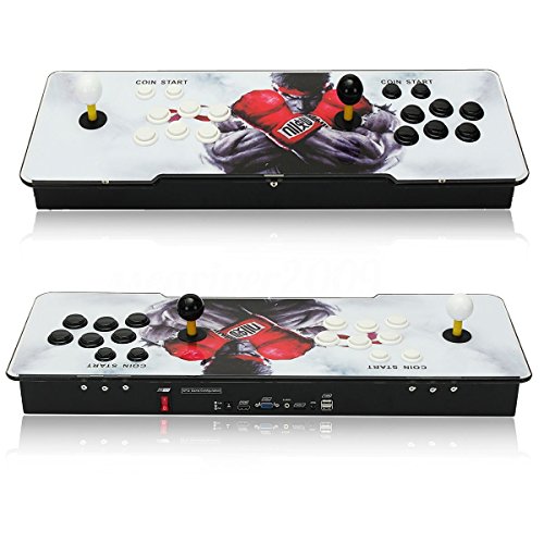 YoungGo Pandora's Box 4S Arcade Games Console 800 Retro HD Games Double Arcade Joystick&Buttons [HDMI&VGA] Output Arcade Machine for home TV Projector Computer