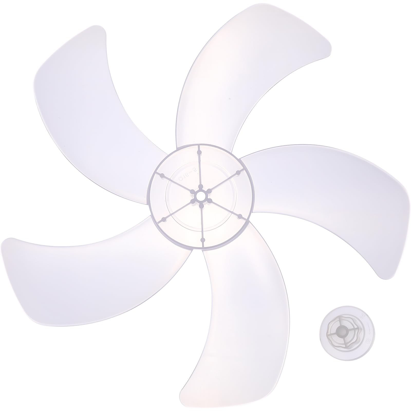 DOITOOL 14.5 Inch Electric Fan Blades Replacement for Floor Desk and Wall Fans Thickened Universal Fan Blade Accessory