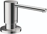 Hansgrohe 40438001 Focus Soap Dispenser Chrome Metal 16 oz 2 1/8" Counter Depth view 1