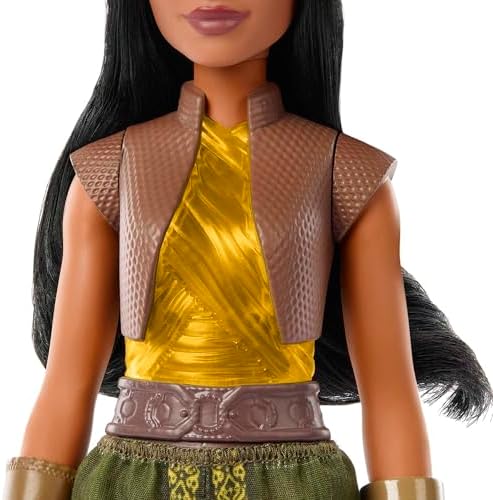 Boneca do filme disney princess raya princess raya e o último dragão, brinquedo +3 anos (mattel hlx22)