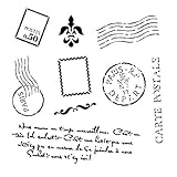 Paris Postage Stencil - 6