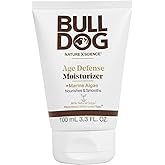 BULLDOG Mens Skincare and Grooming Face Moisturizer Age Defense, 3.3 Fluid Ounce