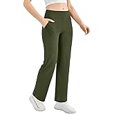 Walifrey Wide Leg Yoga Pants for Women, Loose Stretch Sweatpants with Pockets Casual Lounge