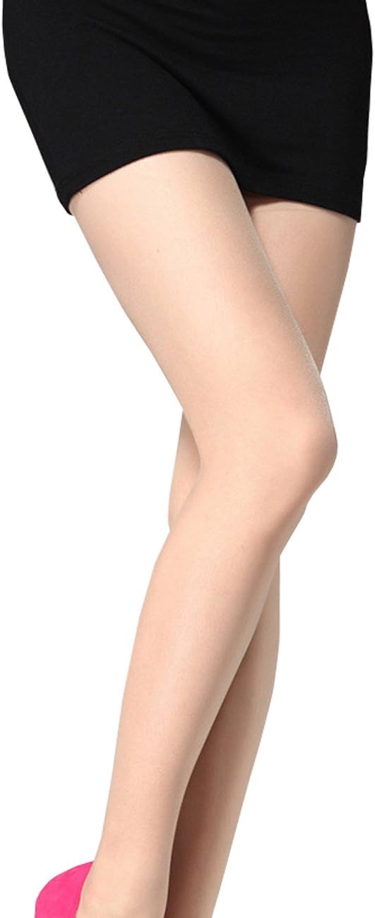 Dong Dian Women's Sexy Sheer Control Skinny Tights Pantyhose