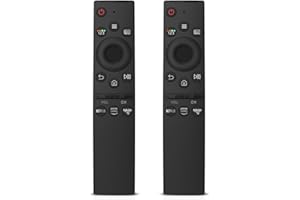 (Pack of 2) Remote for Samsung TV Remote, Remote Control for All Samsung TV LED QLED UHD SUHD HDR LCD HDTV 4K 3D Curved Smart