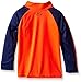 Under Armour Toddler Boys' 1/4 Zip Long Sleeve Top, Bolt Orange, 2T