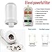 NeillieN Faucet Filter, Drinking Water Filter, Water Purifier for Kitchen,(Faucet Water Filter) (Faucet Filter Cartridge 2PCS)