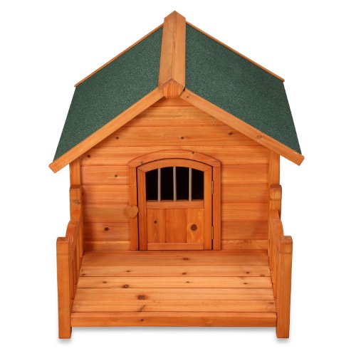 Pet Squeak Porch Pups Dog House, Medium - Thumbnail 3