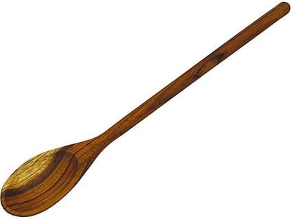 AK handicrafts Wooden Spatula, Brown (Set of 1)