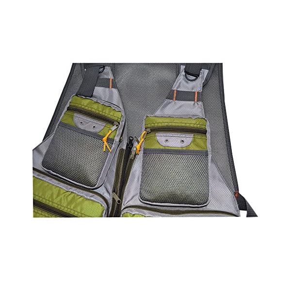 MDSTOP-Mens-Pockets-Jacket-Outdoors-Travels-Sports-Vest-Fishing-Vest-Jacket-Mesh-Vest-Adjustable-Size-with-14-Pockets