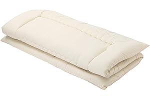 MORIRIN Japanese Futon Floor Mattress, Firm-Core SHIKIBUTON, Made in Japan, Full