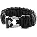 STEVEN G Men's Survival Gear Adjustable Professional Paracord Fashion Sport Bracelet with Firestarter and Striker / Cutter for Outdoor Adventures Prime Gift