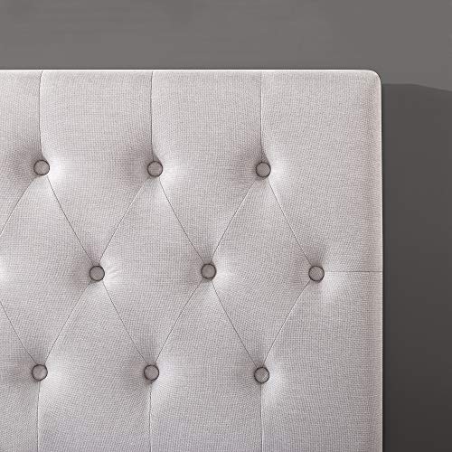 ZINUS Trina Upholstered Headboard / Button Tufted Upholstery