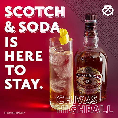 Chivas Regal 12 Jahre Premium Blended Scotch Whisky – 12 Jahre gereifter Whisky aus schottischen Malt & Grain Whiskys aus der Region Speyside – 1 x 0,7 L – Bild 3