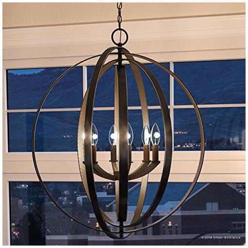 large modern farmhouse chandelier