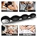 Tracy's Dog Male Vibrating Prostate Massager Anal Butt Plug with Graduated Beads,Anal Vibrator Prostate Stimulator Rechargeable Waterproof