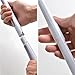 AGPtek 34.6 Inch Baby Crib Mobile Bed Bell Holder Music Box Holder Arm Bracket Baby Bed Stent Set (with Mobile Bell)