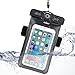 AUKEY Waterproof iPhone Case with Armband and Built-in Compass for iPhone 6, 6 Plus, 6S, Samsung and Android Cell Phones Below 6 inches