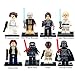 Star War Inspired Past and Present Block Set by Generic | Darth Vader, Leia Organa, Finn (8 pc)