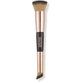 Charlotte Tilbury Hollywood Complexion &amp; Foundation Brush - 2-in-1 | Contour &amp; Foundation Makeup Brush with No-Shed Synthetic Fibers - Flawless Base &amp; Precision Blending Tool - Multi-Use