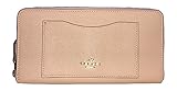 Coach Crossgrain Leather Accordion Zip Wallet, Nude Pink