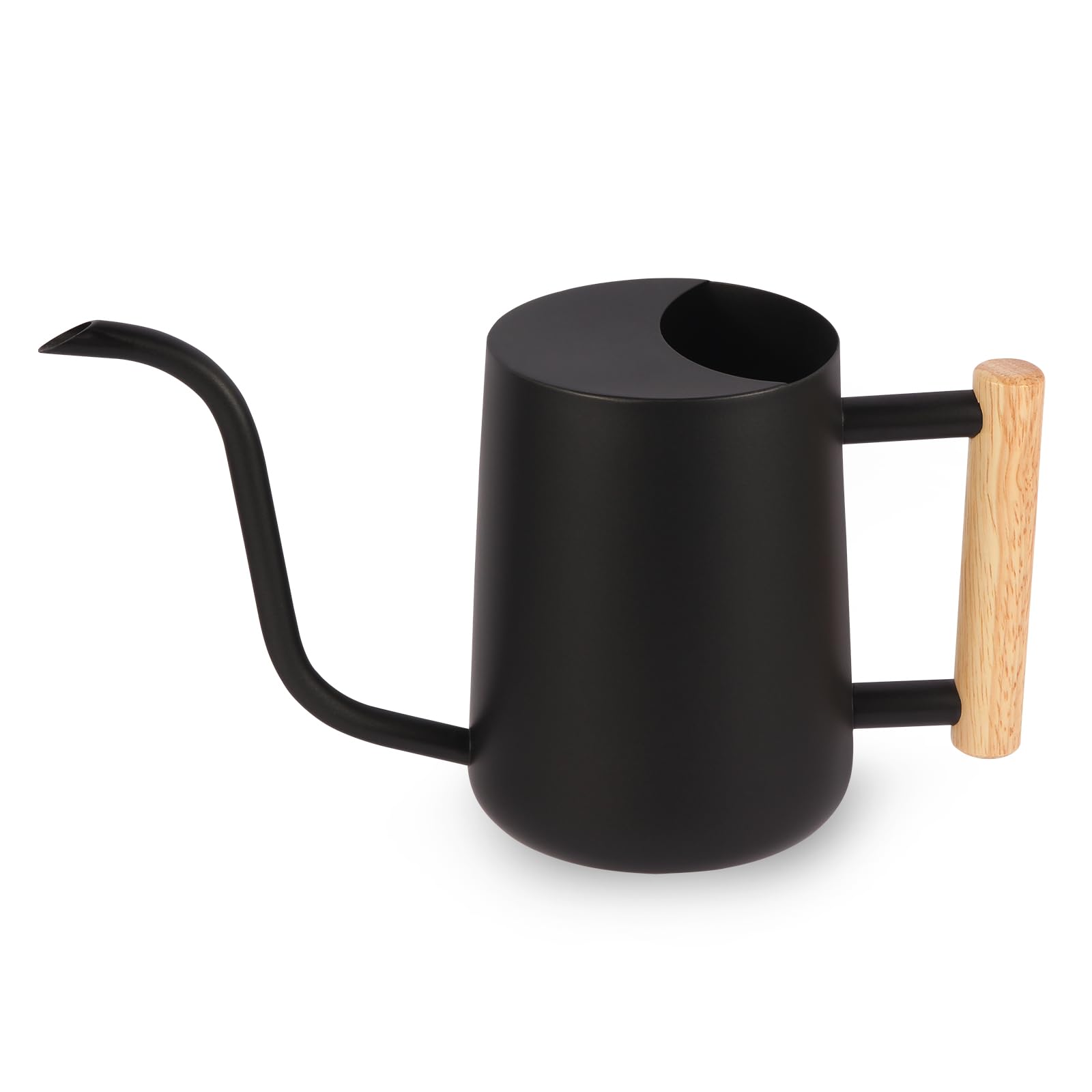 GUKJOB Watering Can Indoor Plants, 1 Litre Can, Small Metal, Stainless Steel, Modern Decorative with Long Spout for Home, Plant, Bonsai, Outdoor, Garden, Flowers