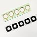 5pcs Lot Eaglestar For Samsung Galaxy S7 Active G891 / AT&T G891A True Glass Rear Back Camera Cover Lens Replacement W/Tape