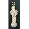 Amazon.com: Handmade Rustic Cotton Bell Knot Fancy ropework Bell Rope ...
