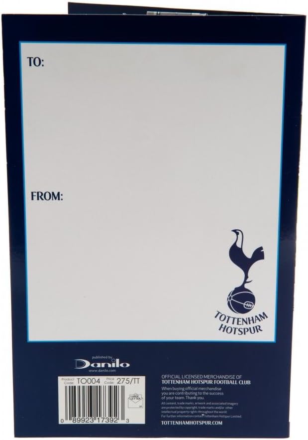 Tottenham Hotspur FC BIRTHDAY CARD POP UP STADIUM SPURS CARD, Multi-coloured - Image 3