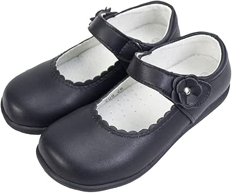 girls black flats