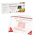 Microwave Food Steamer Bags- Set of 6 X-Large Reusable Microwavable Cooking Bags with up to 20 Uses Each